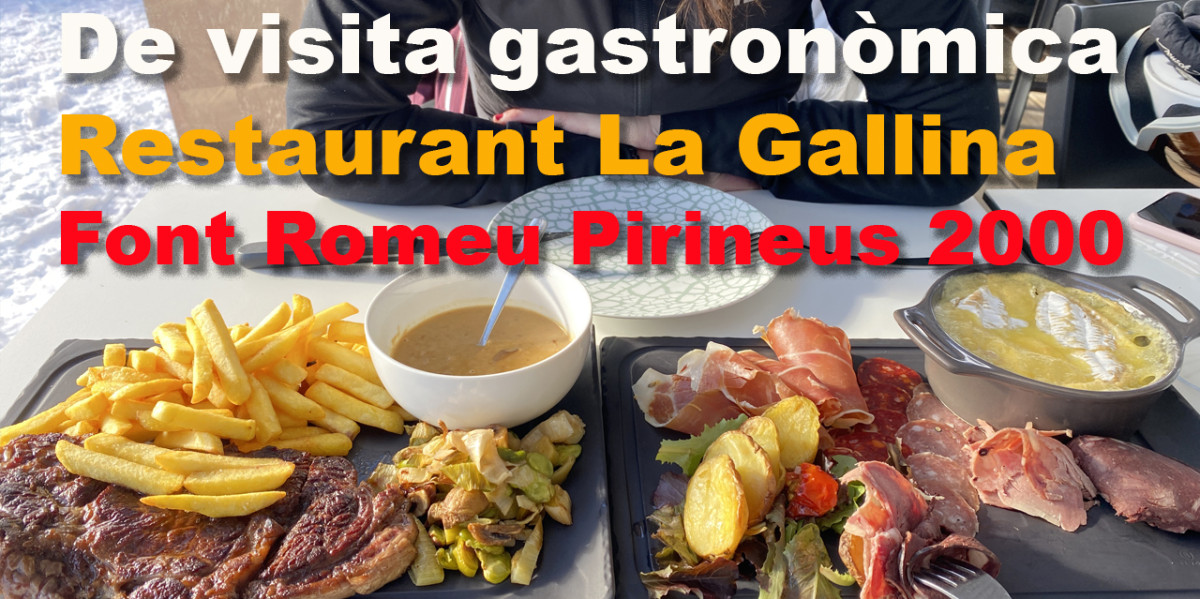 vídeo Restaurante La Gallina em Font Romeu