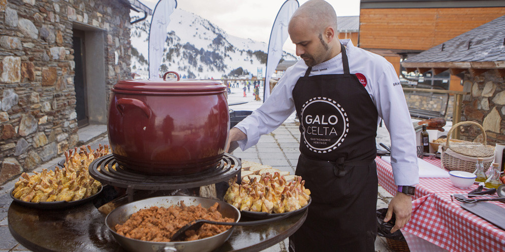 O ovo que triunfa nas cozinhas de Berasategui e Inditex passa pelo Snow Club Gourmet